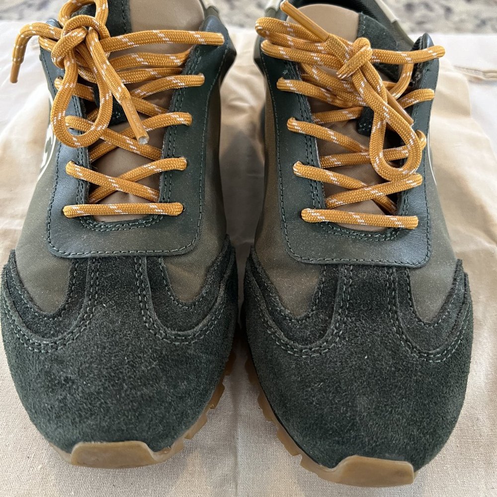 Tory Burch Women's Shoes/Annie Nylon Runner/Green/size: 8.5"